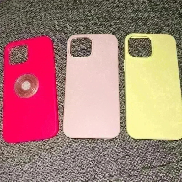 Other - iPhone 12/13 pro max soft rubber phone cases